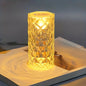 Rose Crystal Diamond Lamp