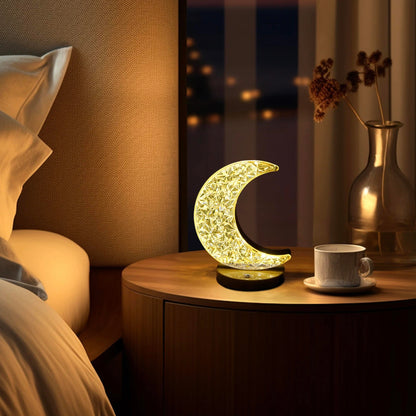 Crystal Moon Lamp